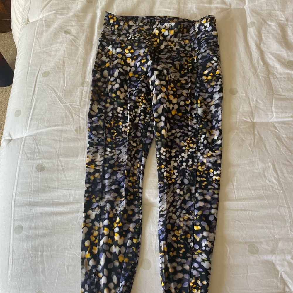 Lululemon Fast and Free Tights | size 8 | 25”